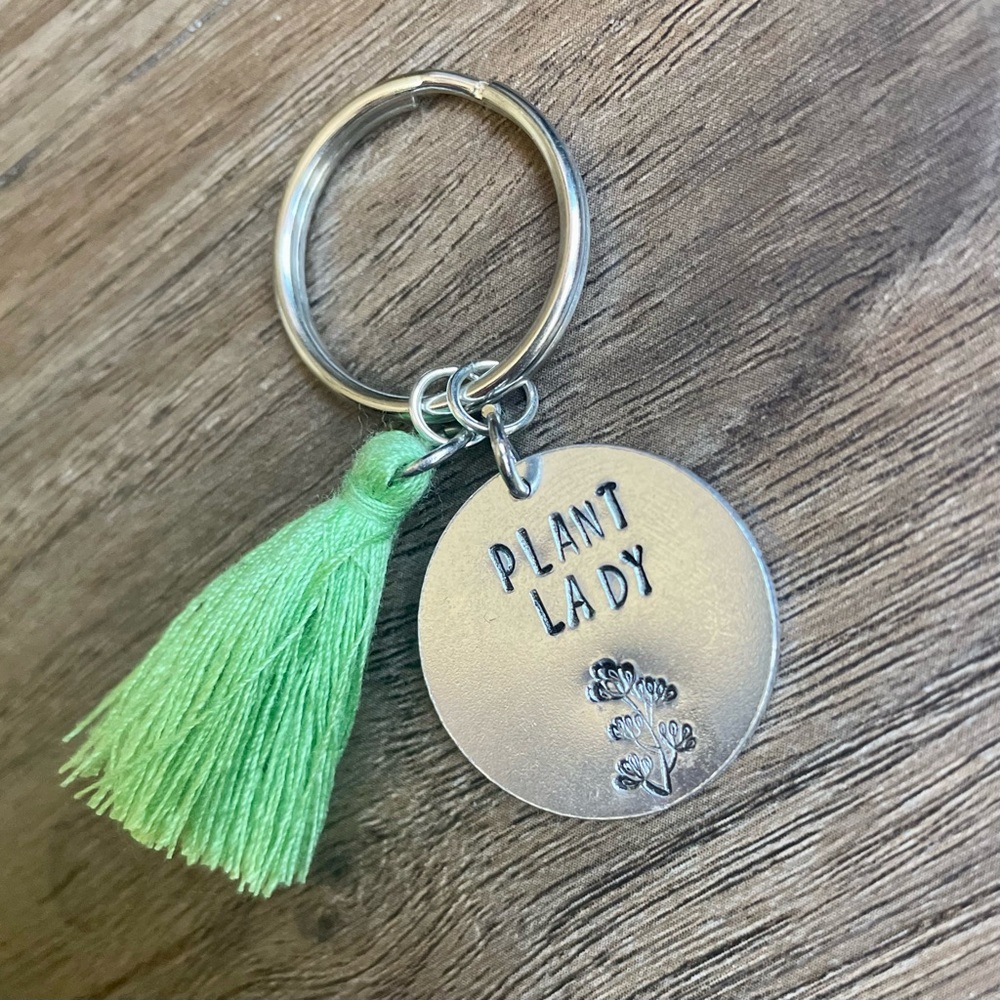 Hand Stamped Keychain - Picture 3 of 4